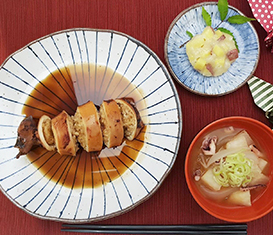 오징어밥, 오징어 국, 도깨비 만두